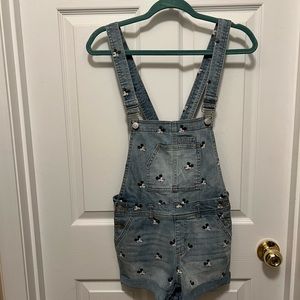 Disney Women's Navy and White Jumpsuit